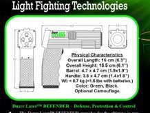 Dazer Laser Dazzler non-lethal directed energy weapons [DEW}